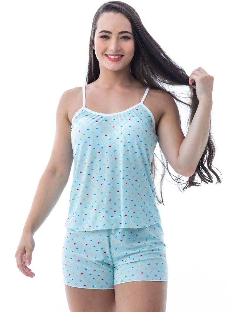 10 Pijamas Short Doll Feminina Baby Doll Feminino Sem Bojo Original